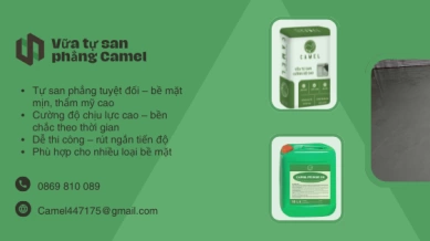 Vữa Tự San Camel Có Gì Nổi Bật?