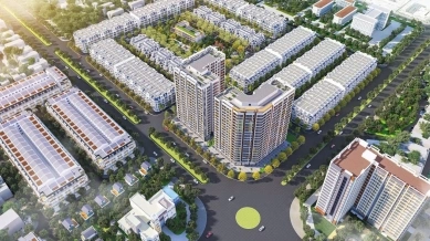 Khu nhà ở liền kề để bán đô thị xanh - Green City