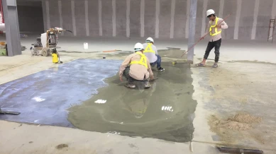 Thi công trọn gói sàn vữa tự san