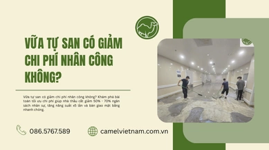 Vữa Tự San Có Giảm Chi Phí Nhân Công Không?