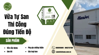 Vữa Tự San – Thi Công Đúng Tiến Độ