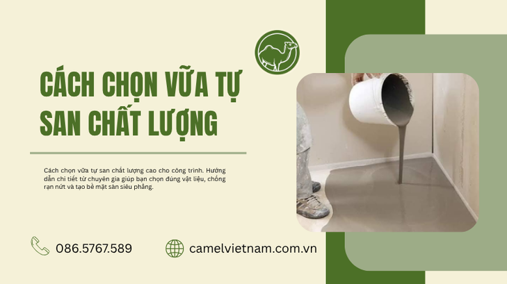 Cách Chọn Vữa Tự San Chất Lượng: Hướng Dẫn Kỹ Thuật & Giải Pháp Tối Ưu Chi Phí