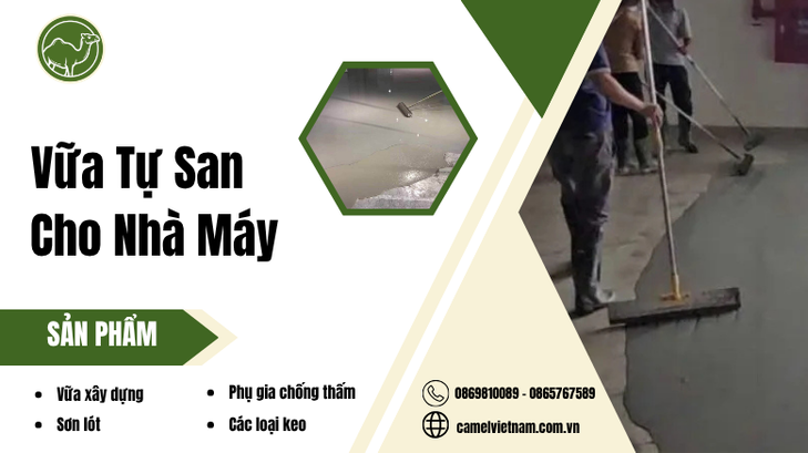 Vữa Tự San: Cuộc Cách Mạng Cho Sàn Nhà Máy