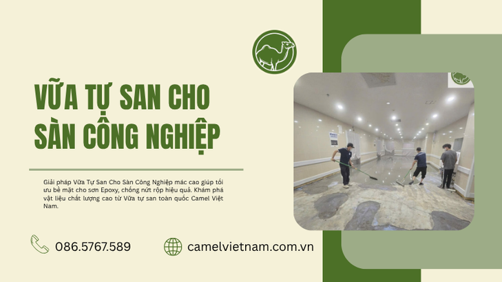 Vữa Tự San Cho Sàn Công Nghiệp: Giải Pháp Gia Cường Nền Xưởng Bền Chắc