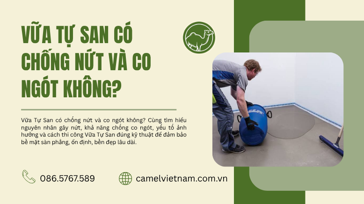 Vữa Tự San Có Chống Nứt Và Co Ngót Không? Giải Đáp Chi Tiết Từ Chuyên Gia