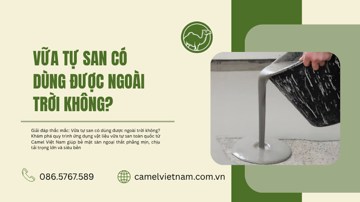 Vữa Tự San Có Dùng Được Ngoài Trời Không? Giải Đáp Kỹ Thuật Từ Chuyên Gia Vật Liệu
