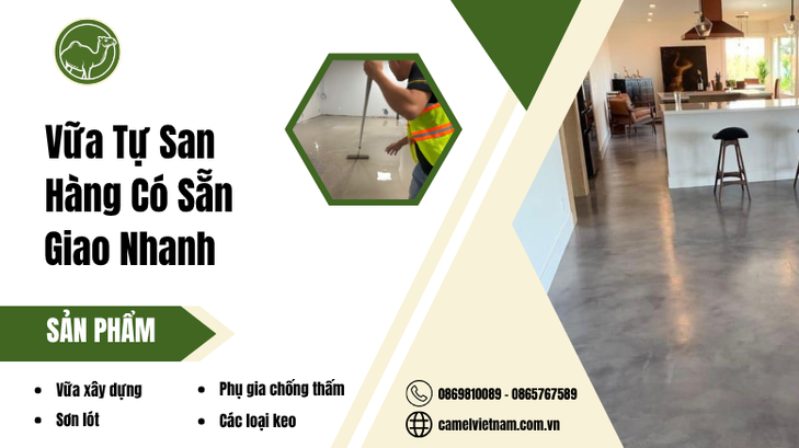Vữa Tự San – Hàng Có Sẵn Giao Nhanh Cho Mọi Công Trình